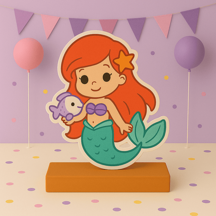 Little Mermaid birthday decorations for Ariel themed party