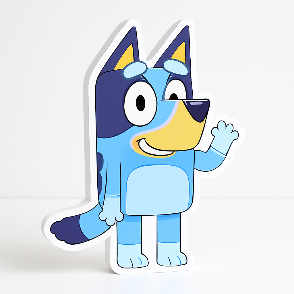 Bluey Cutouts & Birthday Centerpieces | Small Party Decorations