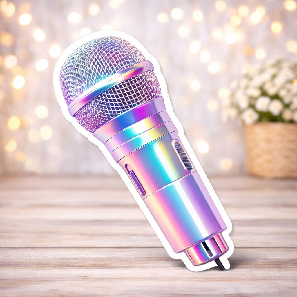 kpop demon hunters centerpieces K Pop Demon Hunters microphone centerpiece party table decor