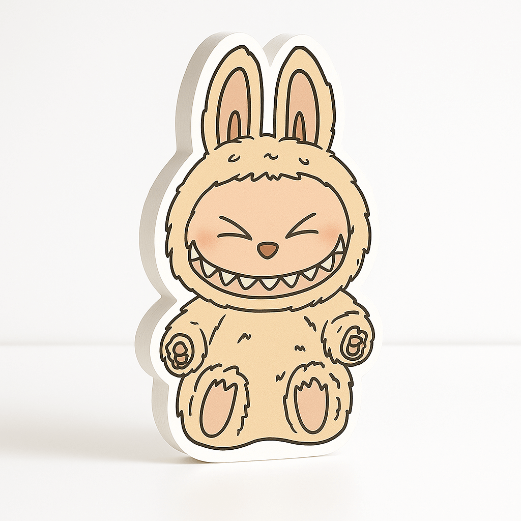 Labubu birthday boy handmade centerpiece party decoration