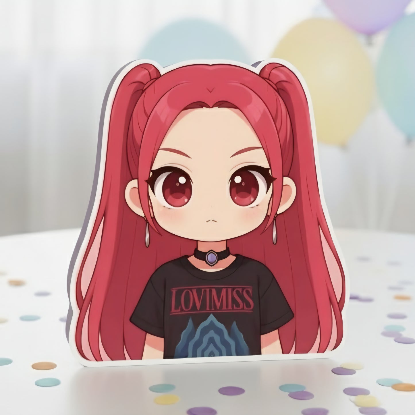 kpop demon hunters centerpiece Mira K-Pop Demon Hunters party centerpiece decoration