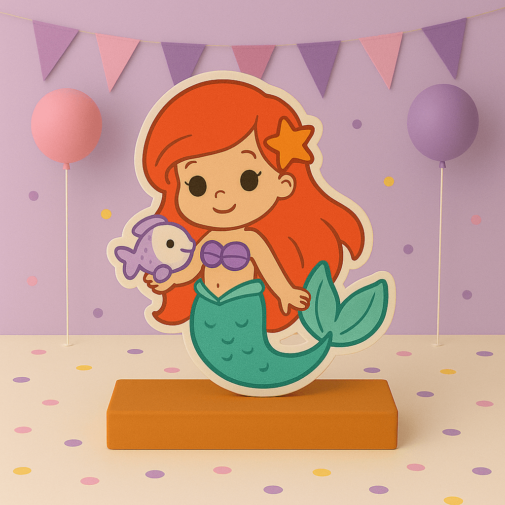 Little Mermaid birthday decorations for Ariel themed party