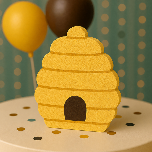 Bee Birthday Decorations – Honeycomb Centerpieces