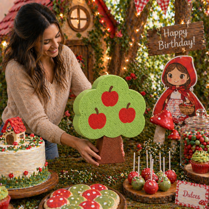 Apple Tree Centerpiece – Farm Birthday Decorations & Orchard Party Decor