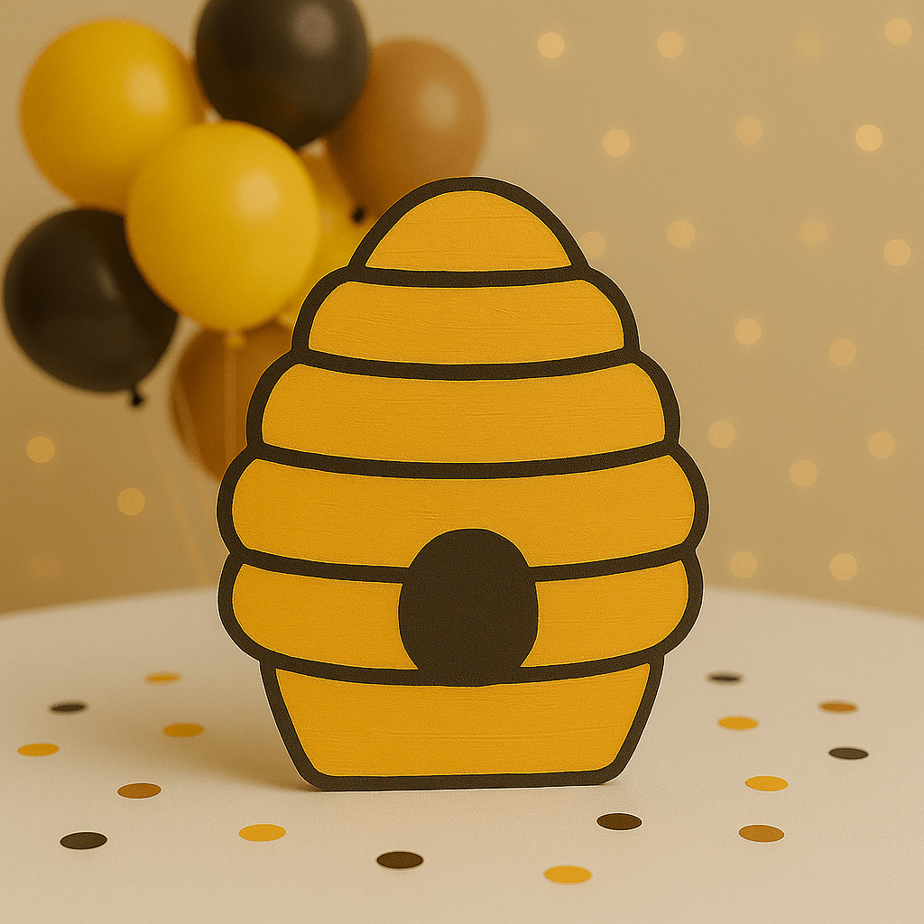 honeycomb bee birthday decorations centerpiece