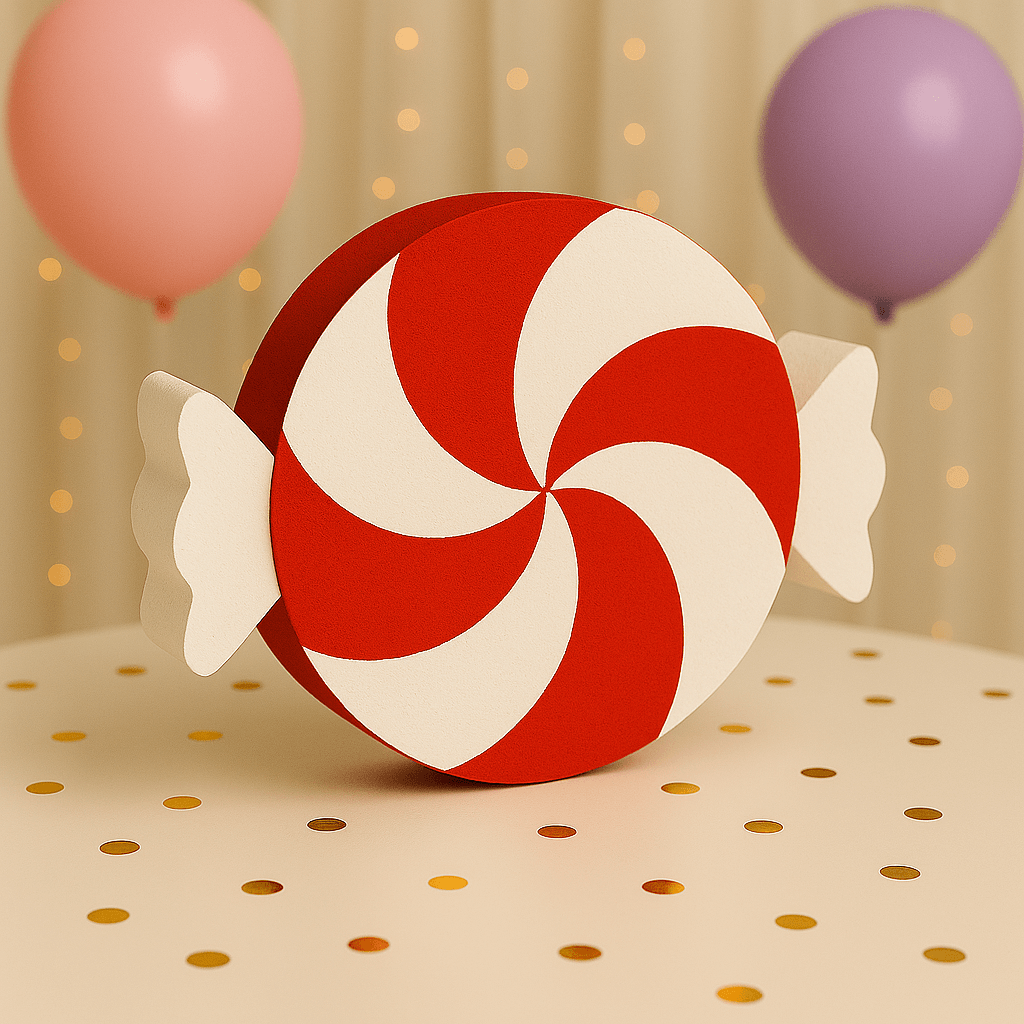 candy party decorations peppermint table decor