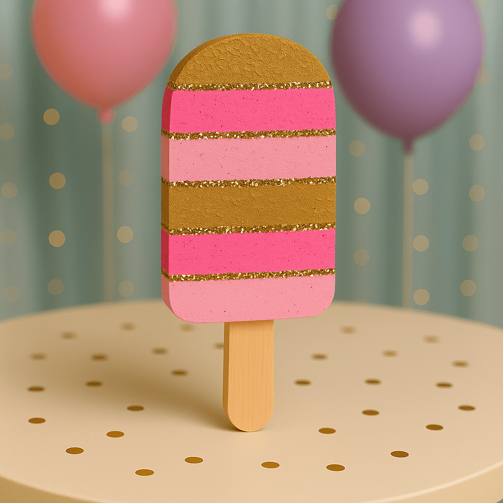 ice cream party decorations foam centerpiece