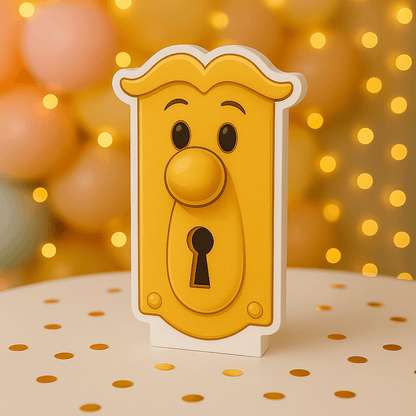 Doorknob Alice in Wonderland birthday decorations foam cutout