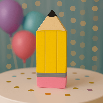 Back to school pencil centerpiece for classroom and teacher desk décor.
