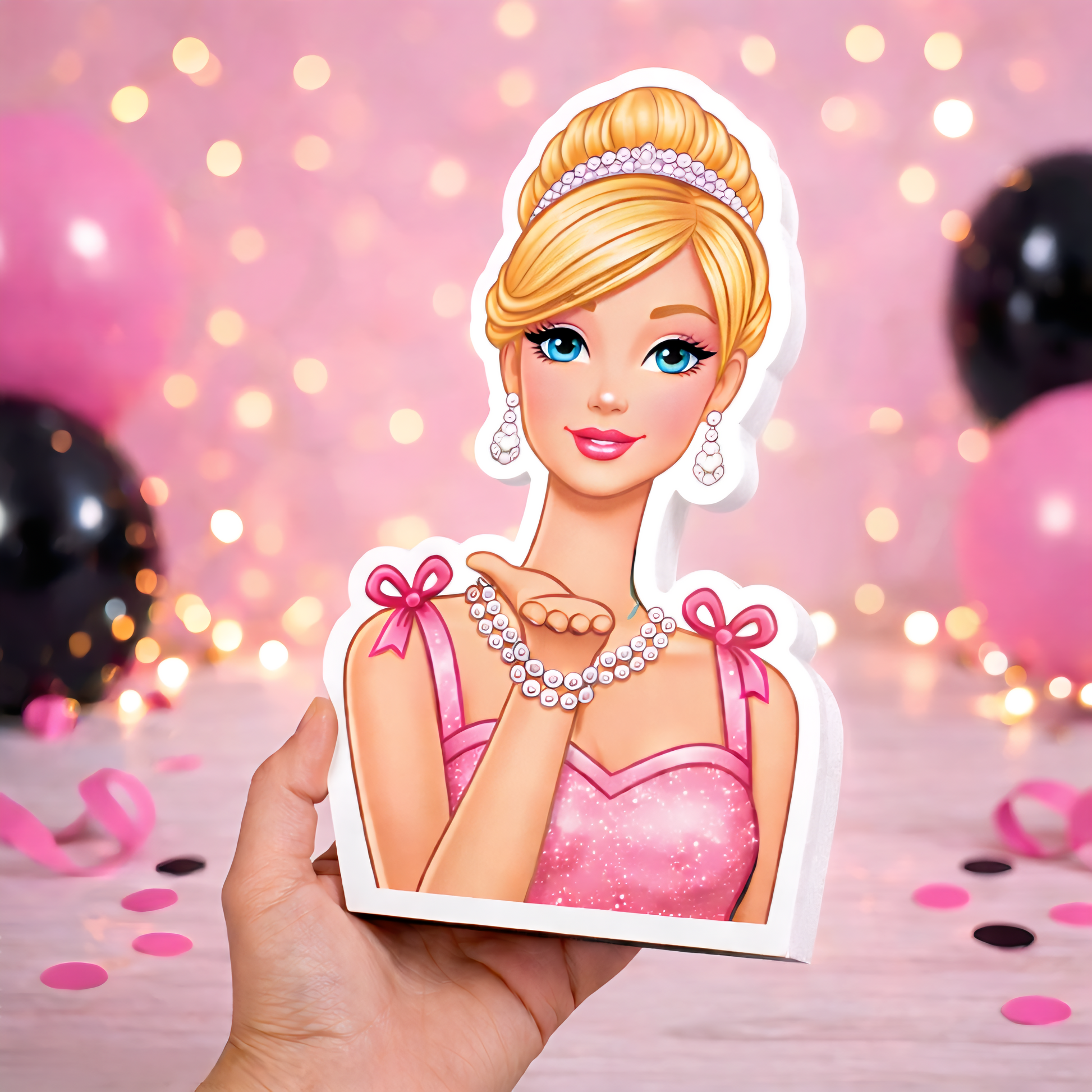 Barbie birthday decorations Barbie foam cutout decoration for Barbie birthday party