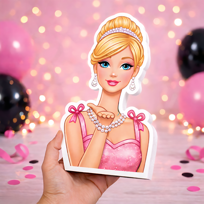 Barbie birthday decorations Barbie foam cutout decoration for Barbie birthday party