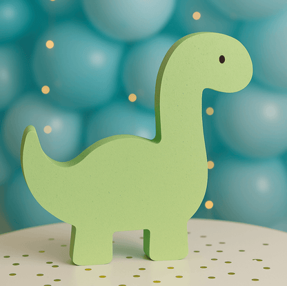 First birthday dinosaur centerpiece made of foam EPS