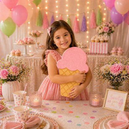 Foam Ice Cream Centerpiece – Ice Cream Party Decorations